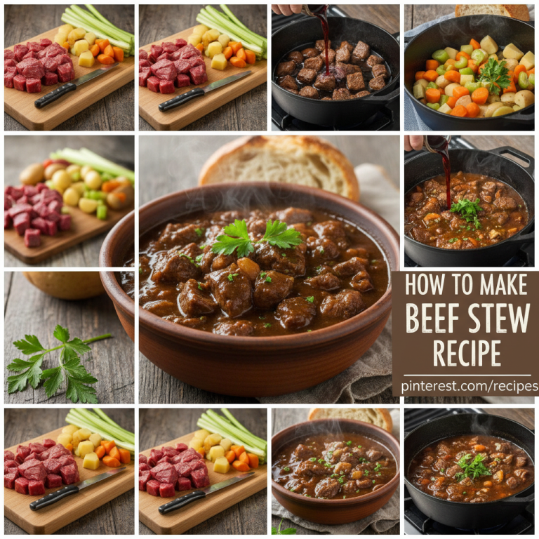 Delicious Beef Stew Recipe – Easy Steps to Perfect Flavor