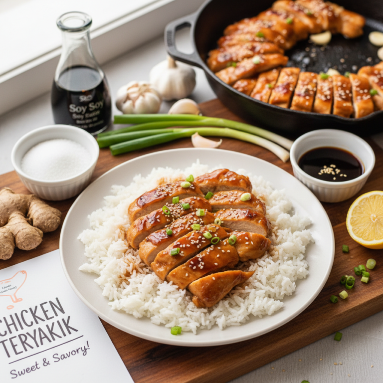 Delicious Homemade Chicken Teriyaki Recipe – Easy & Flavorful