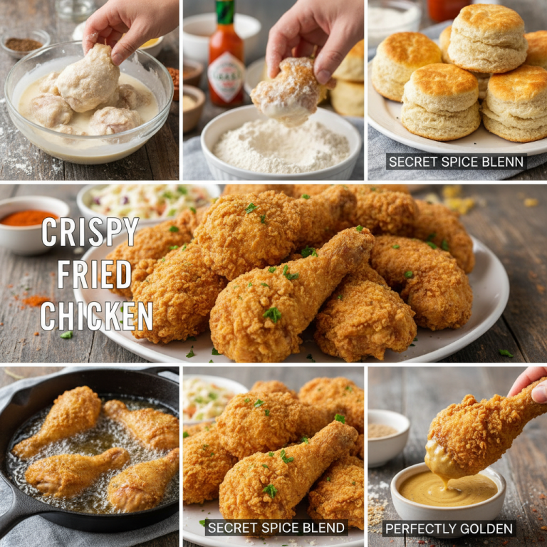 How to Make Fried Chicken Recipe | Easy & Crispy Delight