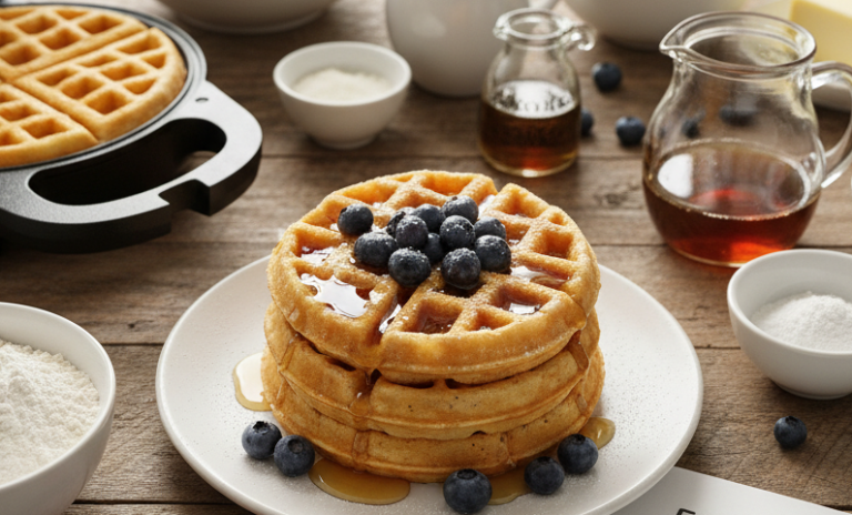 Delicious Homemade Waffle Recipe: Easy Step-by-Step Guide